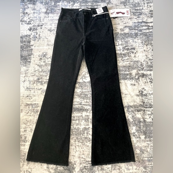 Celebrity Pink Denim - Pink's Hi-Rise flare super stretch jeans size 1
